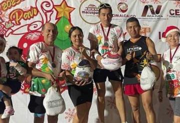 Fue todo un éxito la Carrera Atlética del Pavo 2023 de 6 kilómetros, que se llevó a cabo en Comalcalco, Tabasco