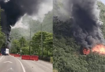 VIDEO: Camión que transporta combustible explota en Colombia