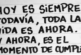 Hoy es siempre todav&iacute;a