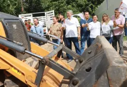 Inician los trabajos de la construcción de pavimento a base de concreto hidráulico en Comalcalco