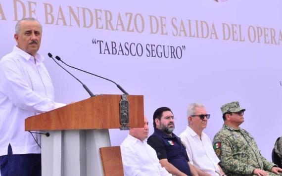 Arranca operativo Tabasco Seguro