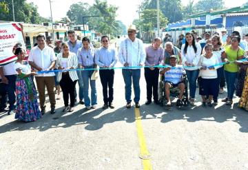 Gobierno del estado de Tabasco y Gobierno de Cunduacán entregan obras