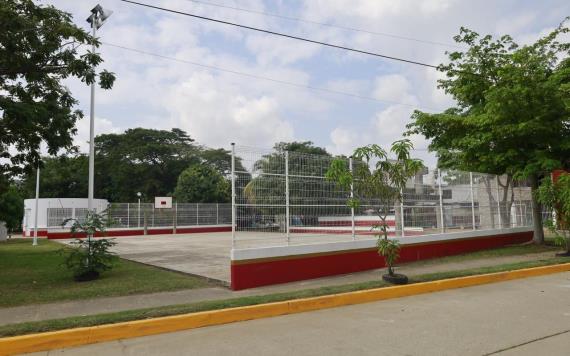 Rehabilita Centro biblioteca en La Manga II y parque público en Casa Blanca 2a. Sección