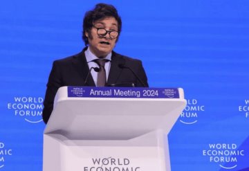 En el Foro Económico Mundial Milei dijo: Occidente está en peligro por el Socialismo