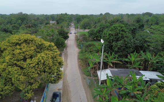 Gobierno de Cunduacán inaugura obra de rehabilitación de energía eléctrica en Huapacal 1ra sección