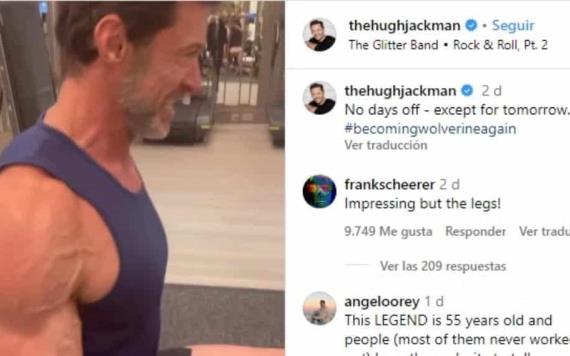 Así se entrenó Hugh Jackman para convertirse en Wolverine en Deadpool 3