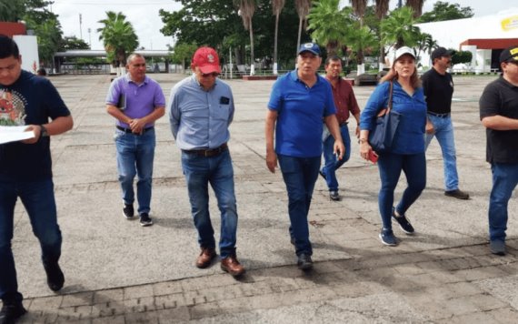 Preparativos rumbo a la Máxima Fiesta de los tabasqueños: recorren el Parque Tabasco