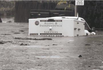 VIDEO: Inundaciones históricas devastan la ciudad de San Diego, California