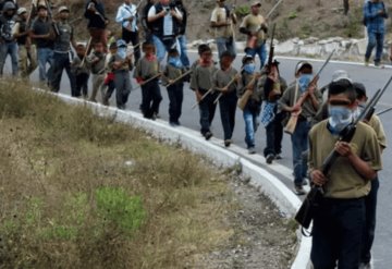 Tienen entre 12 y los 17 años, niños fueron armados en Guerrero