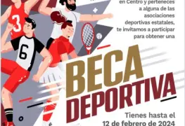 Convoca Gobierno de Centro a obtención de Becas Deportivas 2024