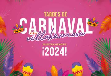 Invita Centro a Tardes de Carnaval en Villahermosa "Nuestra memoria ¡2024!"