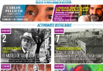 Invita Centro a participar en Actividades culturales en febrero