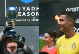 Cristiano Ronaldo quedó fascinado al ver a The Undertaker en la final del Riyadh Season de Arabia Saudita