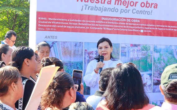 Reconstruye Centro 2.2 km de pavimento en la vía Villahermosa-La Isla y mejora la movilidad