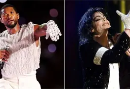 Usher y su tributo a Michael Jackson en el medio tiempo del Super Bowl 2024