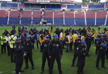 Previo al duelo entre Cruz Azul y Tigres, así se vivió el sismo en el Estadio Ciudad de los Deportes