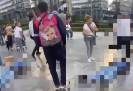 Comerciantes golpearon a un hombre en silla de ruedas frente a Bellas Artes