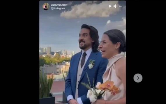 Alerta sísmica interrumpe boda en penthouse de la CDMX 