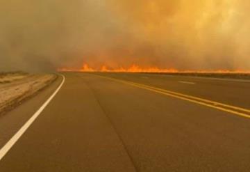 Incendio fuera de control en Texas, es el más grande que se ha registrado en el estado