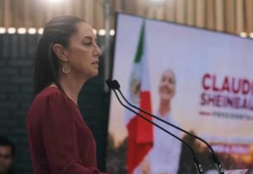 Claudia Sheinbaum ofrece paz a Guanajuato al llegar la 4T.