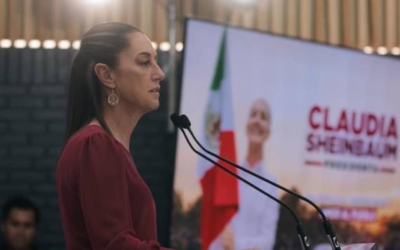 Claudia Sheinbaum ofrece paz a Guanajuato al llegar la 4T.