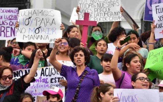 Abuso a mujeres destaca en el 8 M