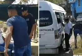 Presuntos criminales se graban mientras agreden a choferes de Acapulco