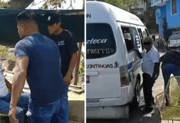 Presuntos criminales se graban mientras agreden a choferes de Acapulco