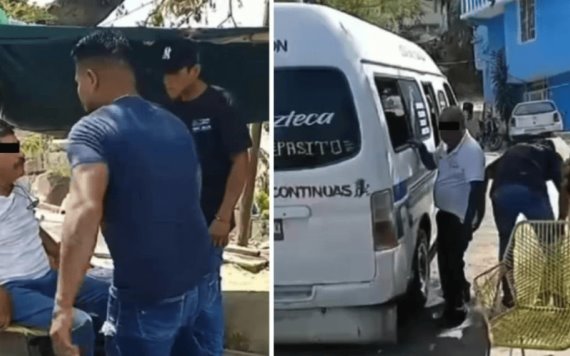 Presuntos criminales se graban mientras agreden a choferes de Acapulco