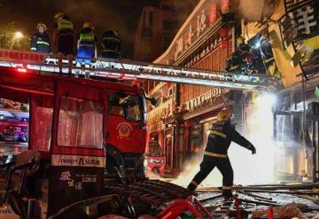 Siete fallecidos y 27 heridos saldo de una fuerte explosión en restaurante cerca de Beijing