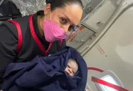 Nace Bebé en Vuelo de Aeroméxico