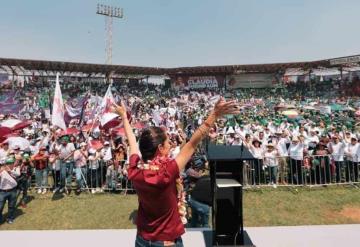 "Vamos a recuperar el primer tren que existió en México: Claudia Sheinbaum