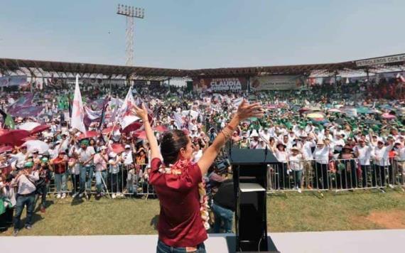 "Vamos a recuperar el primer tren que existió en México: Claudia Sheinbaum