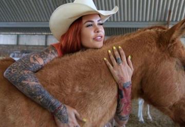 Elena Larrea, la joven que rescataba caballos en Puebla con sus ganancias de OnlyFans