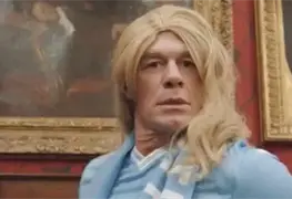 Reacci&oacute;n de Erling Haaland al ver que John Cena disfrazado de &eacute;l