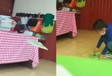 Video: Despiden a maestra que aventó al suelo los cuadernos de sus alumnos