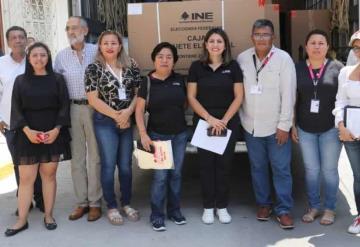 Recibe INE primer paquete electoral