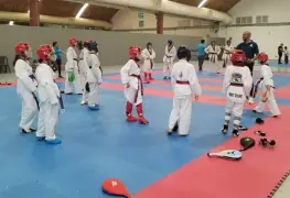 Taekwondoínes tabasqueños de cara al proceso de los Nacionales CONADE 2024