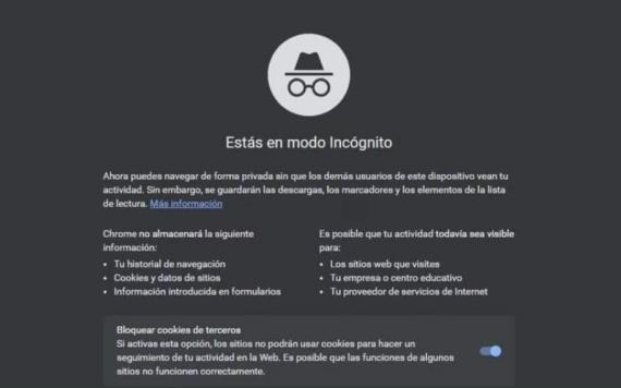 ¿Por qué Google eliminará los datos de navegación en modo incógnito?