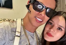 Alex Marín presenta a su nueva novia 18 años menor que él; ella es Lesly Marín