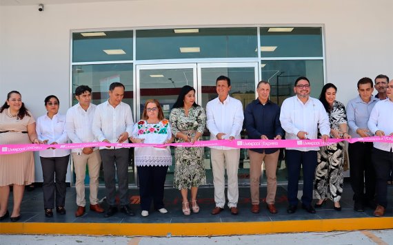 Liverpool Express llega a Cárdenas, Tabasco