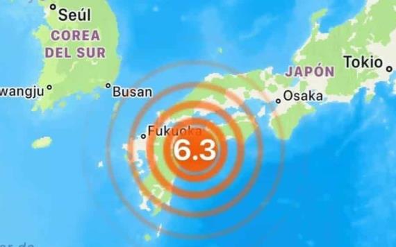 Sismo de magnitud 6.4 sacude Japón