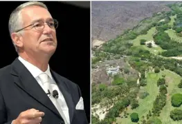 Salinas Pliego presume retiro de sellos de clausura en campo de golf Tangolunda: Tío Richie 1-0 Gobiernícolas