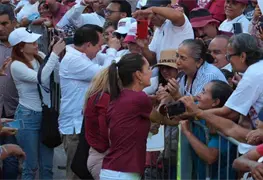 Ninguna obra se har&aacute; sin el consentimiento de los pueblos originarios: Claudia Sheinbaum llama a iniciar la cuarta transformaci&oacute;n en Yucat&aacute;n 