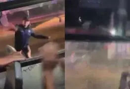 Policía de Zapopan agrede a aficionados de Chivas; hay 97 detenidos