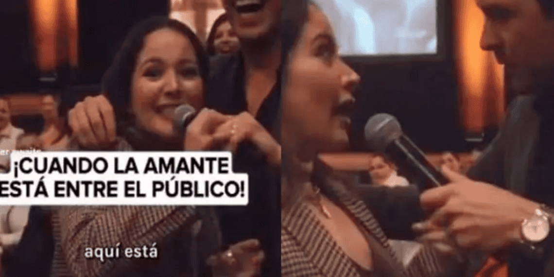 Video: Mujer y amante del cucaracho se topan en la misma conferencia de Jorge Lozano