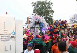Se desata jolgorio en El Ed&eacute;n, durante tradicional Desfile de Carros Aleg&oacute;ricos