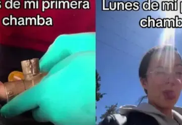 En su primer día de trabajo su dedo quedó atorado en una llave; los bomberos tuvieron que ayudar