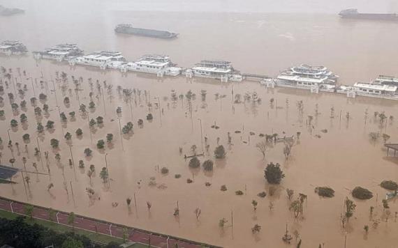 Tormentas históricas dejan muertos y desaparecidos en China