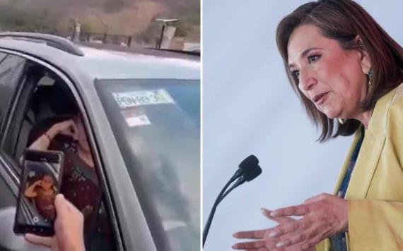 Xóchitl Gálvez reacciona al retén de Claudia Sheinbaum por encapuchados en Chiapas